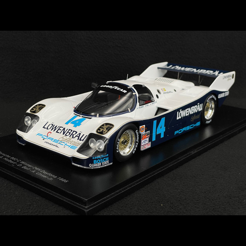 Porsche 962 Daytona 1986 N°18 - Spark 1/43 - MAP02028614 - Miniature Résine Neuve