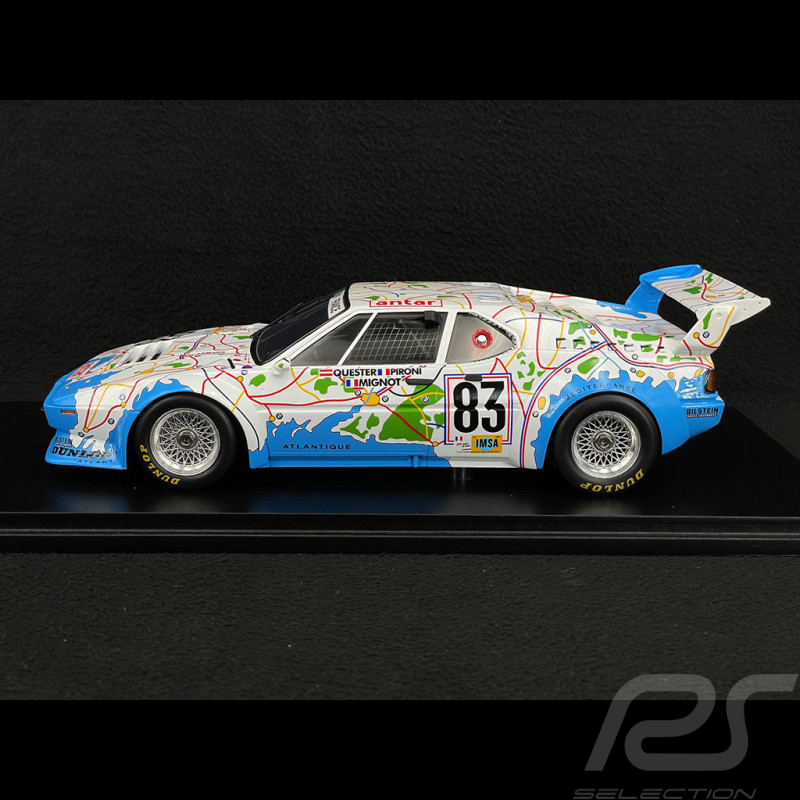 BMW M1 24h Le Mans 1980 N°83 1/18 Spark 18S672