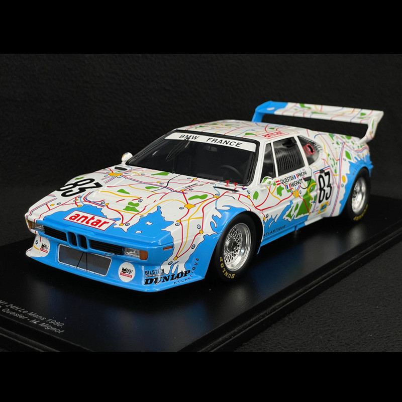 BMW M1 24h Le Mans 1980 N°83 1/18 Spark 18S672