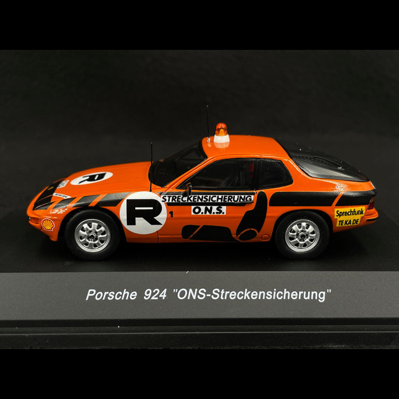 Porsche 924 1983 ONS Safety Car Orange 1/43 Schuco by Spark 450919500