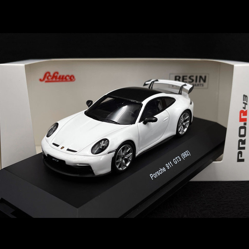 Porsche 911 GT3 2022 Type 992 White 1/43 Schuco by Spark 450919100