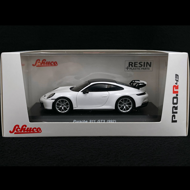 Porsche 911 GT3 2022 Type 992 White 1/43 Schuco by Spark 450919100