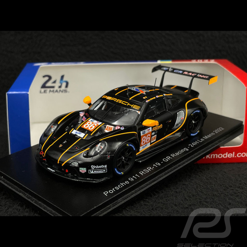 Porsche 911 RSR-19 Typ 991 Nr 86 24h Le Mans 2022 GR Racing 1/43 Spark S8652