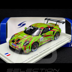 Porsche 911 GT3 Cup Nr 53 Carrera Cup France 2021 Barcelone 1/43 Spark SF261