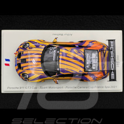 Porsche 911 GT3 Cup n° 53 Carrera Cup France 2021 Spa 1/43 Spark SF260
