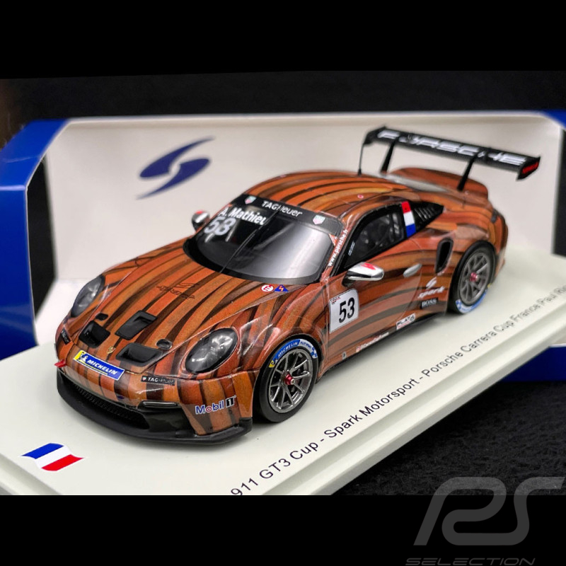 Porsche 911 GT3 Cup n° 53 Carrera Cup France 2021 Paul Ricard 1/43 