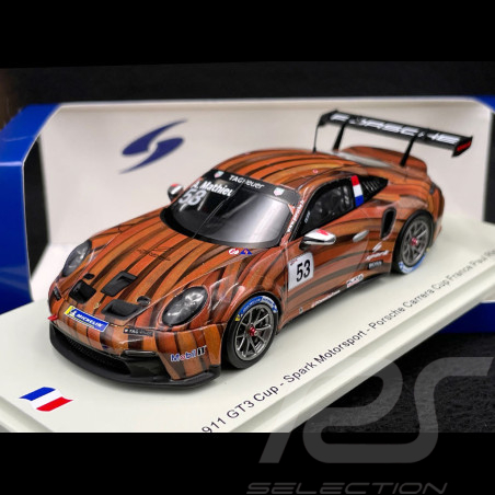 Porsche 911 GT3 Cup n° 53 Carrera Cup France 2021 Paul Ricard 1/43 Spark SF259
