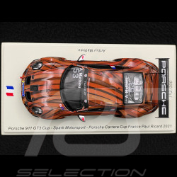 Porsche 911 GT3 Cup n° 53 Carrera Cup France 2021 Paul Ricard 1/43 Spark SF259