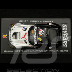 Mercedes-AMG GT3 n° 88 Vainqueur 24h Spa 2022 Team AKKodis ASP 1/43 Spark SB500