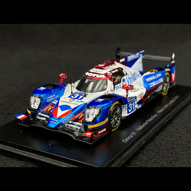 Oreca 07 Gibson n° 31 Vaillante Rebellion 16th 24h Le Mans 2017 Prost Senna  1/43 Spark MV10