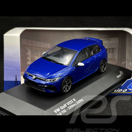 VW Golf R 2.0 TSi Mk VIII 2021 Lapizblau 1/43 Solido S4311801