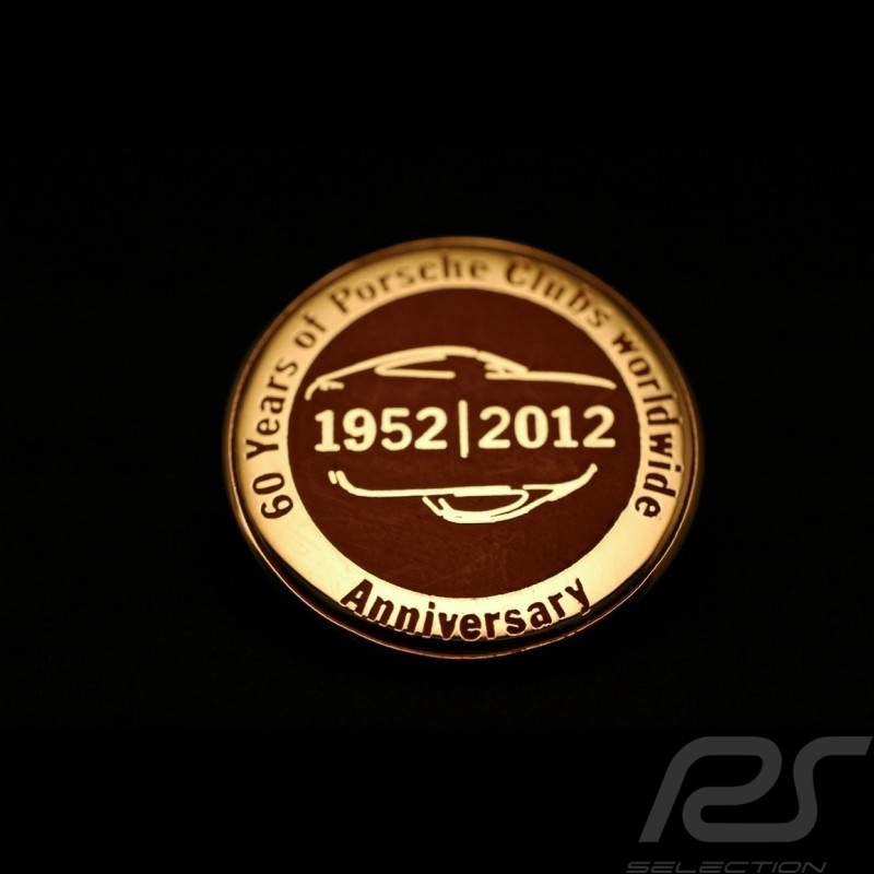 Pin 60 ans club Porsche Pin 60 ans club Porsche