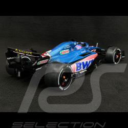 Fernando Alonso Alpine F1 A522 n° 14 7ème Monaco 2022 F1 Grand Prix 1/18 Solido S1808803