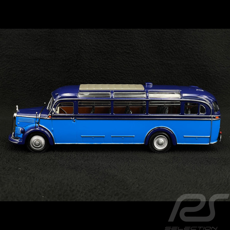 Bus Mercedes-Benz O3500 1950 Blau 2 Ton 1/43 Minichamps 439360011