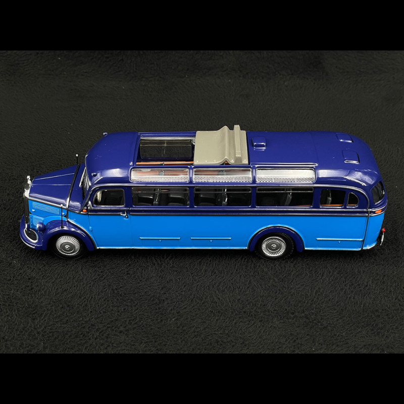 Bus Mercedes-Benz O3500 1950 Blue 2 shades 1/43 Minichamps 439360011