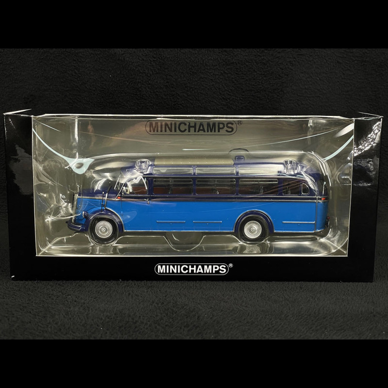 Bus Mercedes-Benz O3500 1950 Blue 2 shades 1/43 Minichamps 439360011