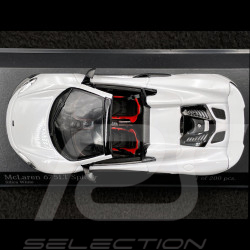 McLaren 675 LT Spider 2015 Silica White 1/43 Minichamps 537154432