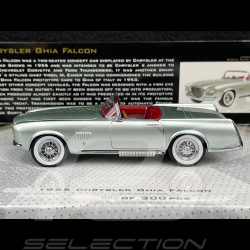 Chrysler Falcon Ghia 1955 Bortz Auto Collection Silberblau 1/43 Minichamps 437143030