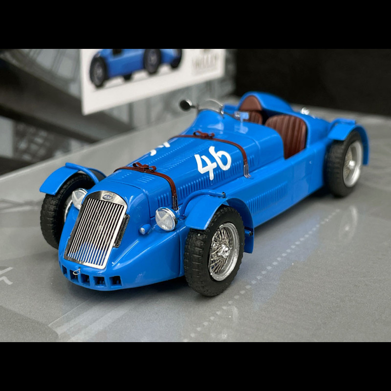 Delage D6 Grand Prix Nr 46 Platz 2. 24h Le Mans 1949 Henri Louveau 1/43
