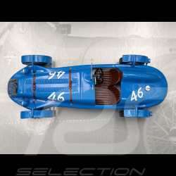 Delage D6 Grand Prix n° 46 2ème 24h Le Mans 1949 Henri Louveau 1/43 Minichamps 437461100