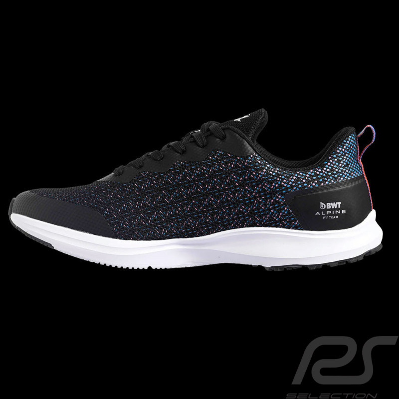 Alpine Schuhe F1 Team Ocon Gasly Kappa Kombat Aviar Training Mesh / Kunstleder Schwarz / Rosa 331I2JW_A07 - Unisex