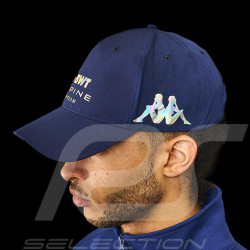 Casquette Alpine F1 Team Ocon Gasly Kappa Apovi Bleu foncé / Bleu clair 351F57W_A03 - Mixte