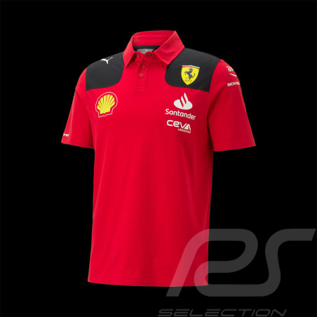 Polo Ferrari Leclerc Sainz...