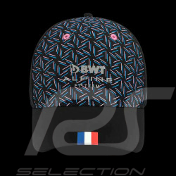Casquette Alpine F1 Team Ocon Gasly Kappa Apoc Noir / Rose / Bleu 371E45W_005 - Mixte