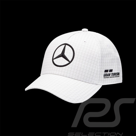 Mercedes AMG Kappe F1 Lewis Hamilton Weiß 701223402-002 - Unisex