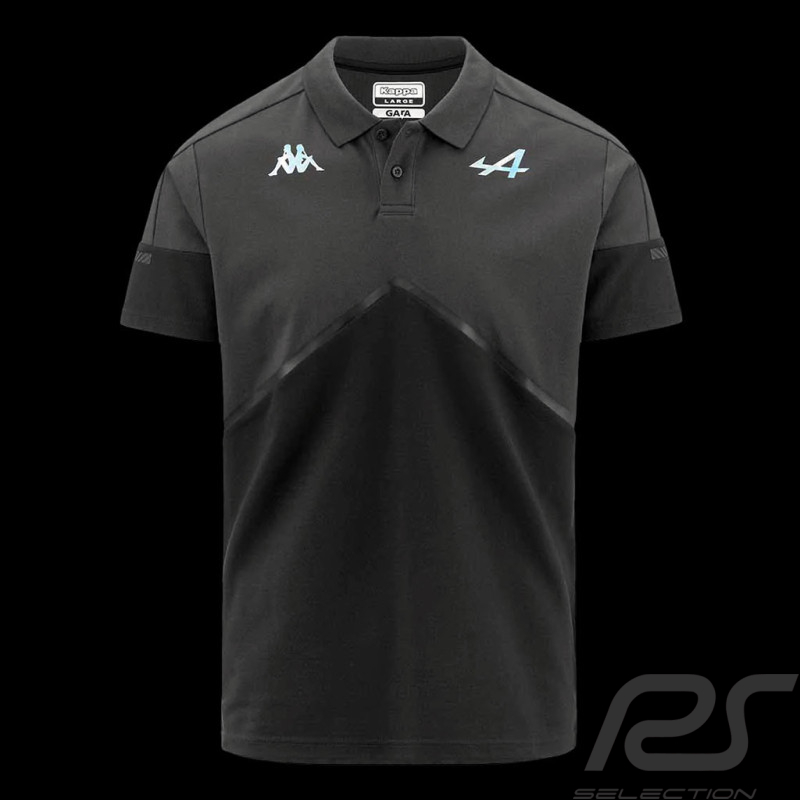 Alpine Polohemd F1 Team Ocon Gasly Kappa ANGAI Dunkelgrau / Hellgrau 341D2PW_A03 - Herren