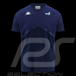 T-shirt Alpine F1 Team Ocon Gasly Kappa AYBI Dunkelblau / Hellblau 371D51W_A02 - Herren