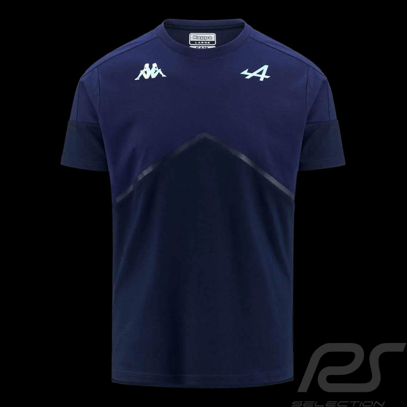 T-shirt Alpine F1 Team Ocon Gasly Kappa AYBI Dunkelblau / Hellblau 371D51W_A02 - Herren