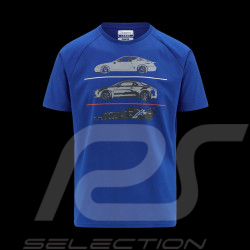 T-shirt Alpine F1 Team Ocon Gasly Kappa ARGLA Königsblau 371E46W_063 - Kinder