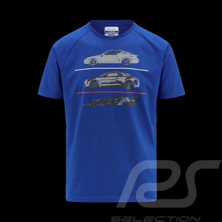 T-shirt Alpine F1 Team Ocon Gasly Kappa ARGLA Bleu Royal 371E46W_063 - enfant