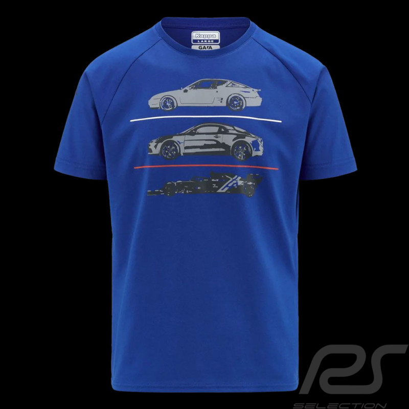 T-shirt Alpine F1 Team Ocon Gasly Kappa ARGLA Königsblau 371E46W_063 - Herren
