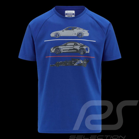 Alpine T-shirt F1 Team Ocon Gasly Kappa ARGLA Royal blue