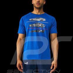 T-shirt Alpine F1 Team Ocon Gasly Kappa ARGLA Königsblau 371E46W_063 - Herren