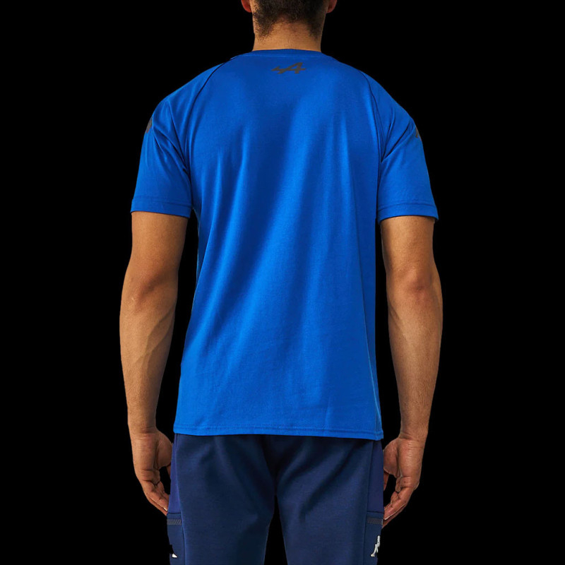 T-shirt à manches courtes homme Kappa Eryx Graphik Bleu foncé