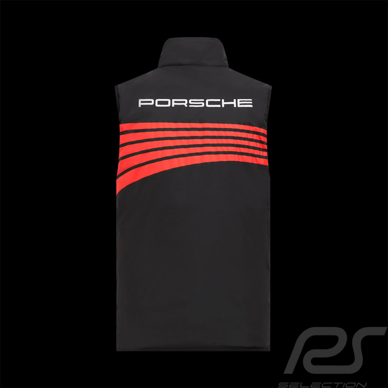Porsche 963 Jacke Penske Motorsport Schwarz / Rot Ärmellose WAP193RPMS - Unisex