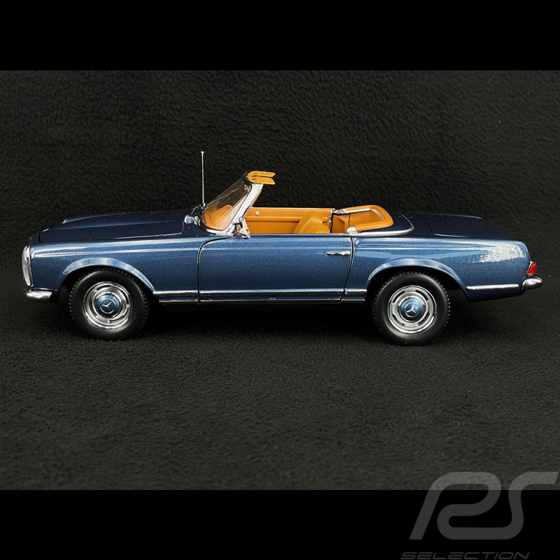 Mercedes-Benz 230 SL Pagode 1963 Metallicblau 1/18 Norev 183767
