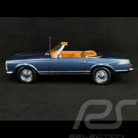 Mercedes-Benz 230 SL Pagode 1963 Metallic Blue 1/18 Norev 183767