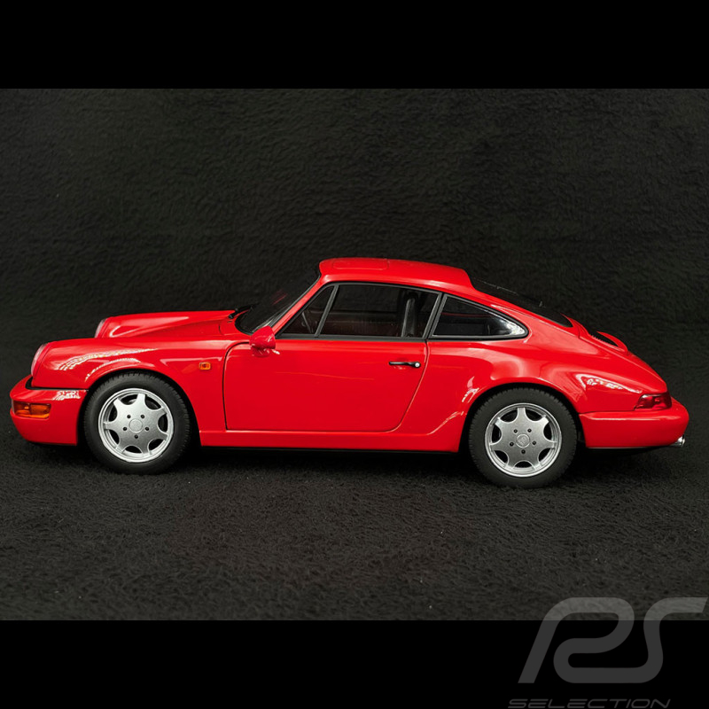 Porsche 911 Carrera 2 Type 964 Coupe 1990 Indischrot 1/18 Norev 187320