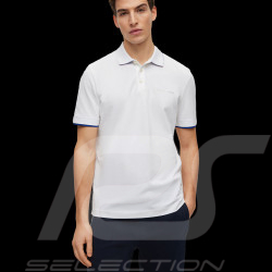 Porsche x BOSS Polo shirt Capsule logo Stretch-cotton White BOSS 50486178_100 - Men
