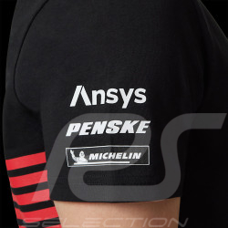 Porsche 963 T-shirt Penske Motorsport BOSS Tag Heuer Black / Red WAP191RPMS - Unisex