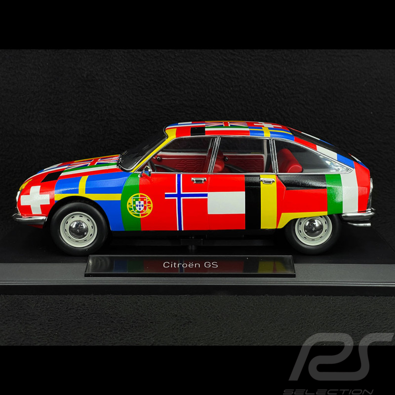 Citroën GS 1972 Flags 2nd version 1/18 Norev 181667