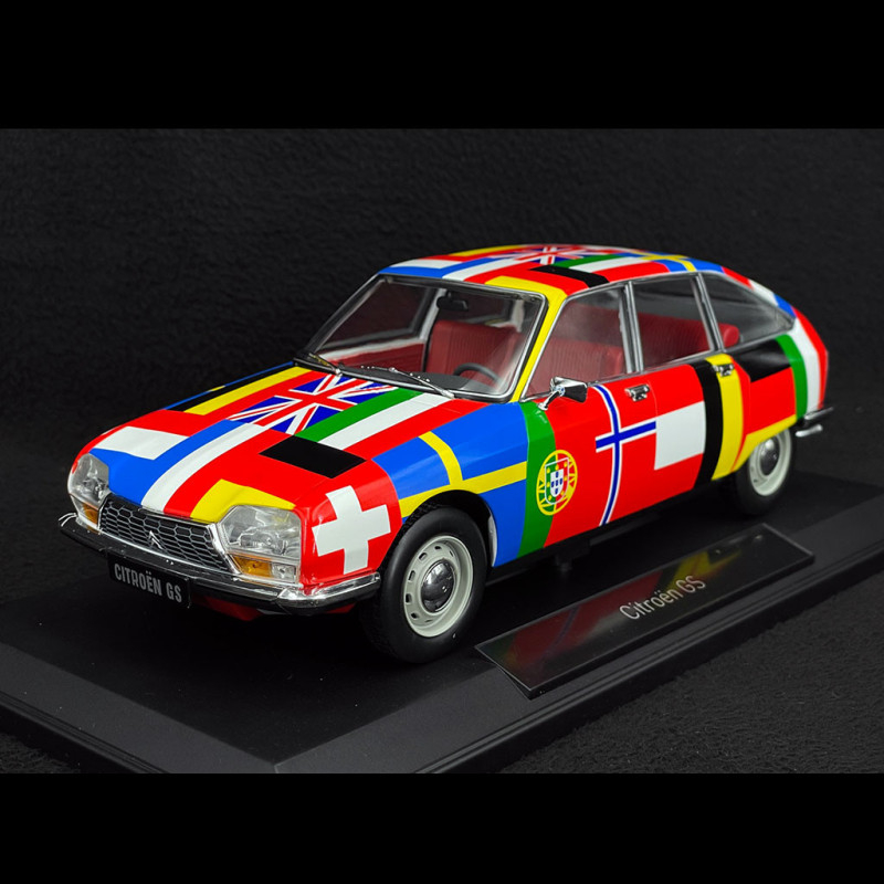 CITROEN GS drapeaux 2eme édition de 1971 NOREV 1/18e 181667