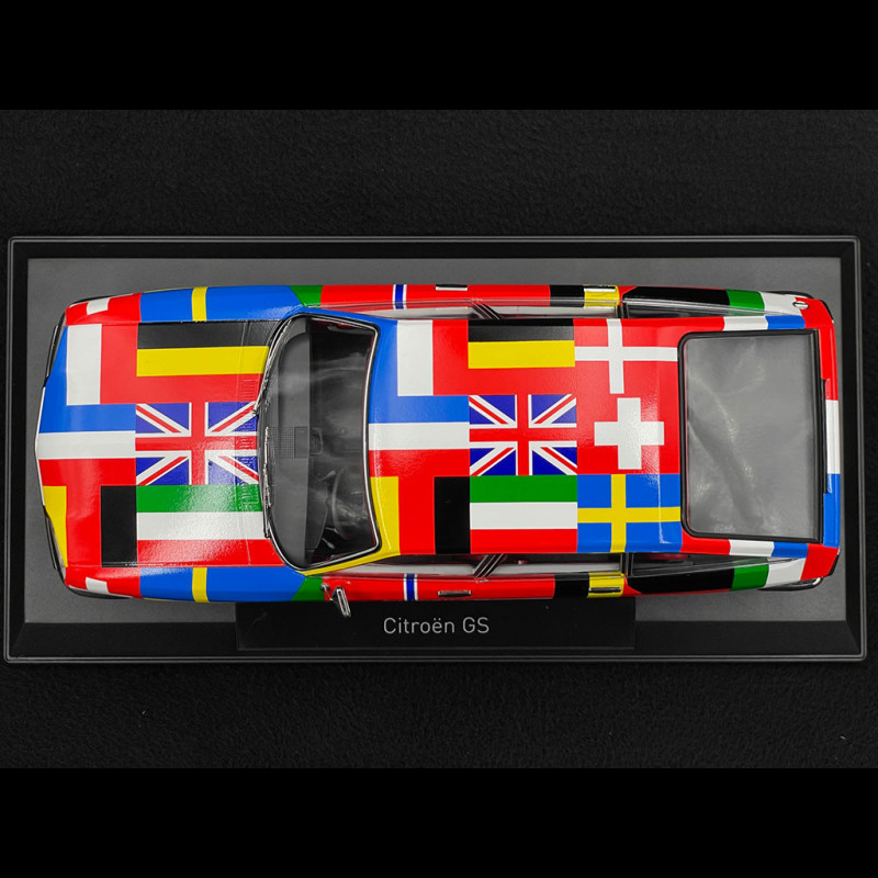 Citroën GS 1972 Flags 2nd version 1/18 Norev 181667