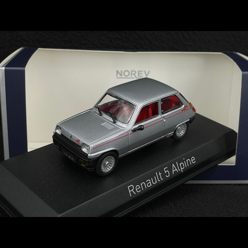 Renault 5 Alpine 1980 Silber 1/43 Norev 510533