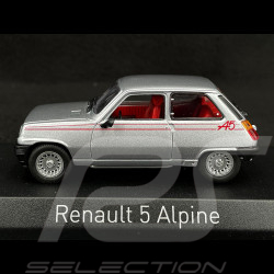 Renault 5 Alpine 1980 Silver 1/43 Norev 510533