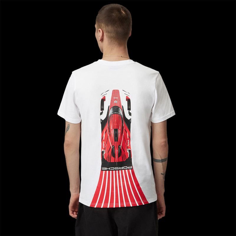 Aimé Leon Dore Gestapeltes Logo Tee Weiß